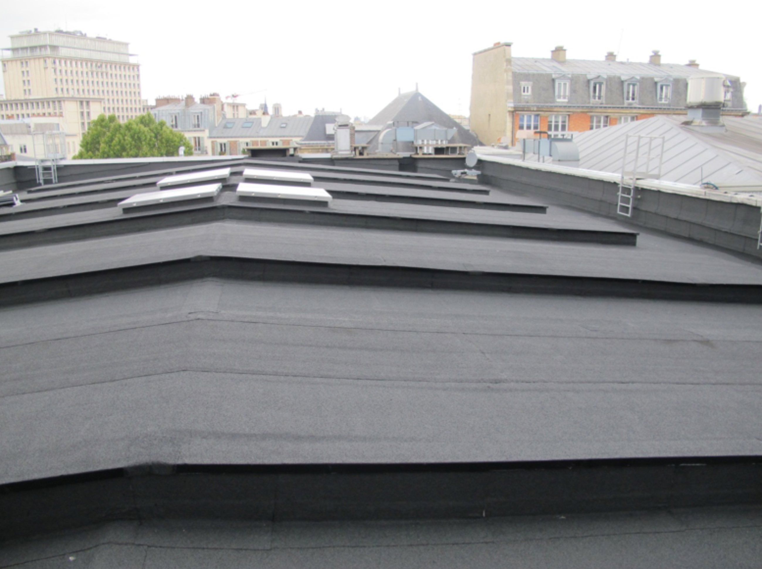 Rénovation de la toiture-terrasse du bâtiment de Bourdon de la RATP