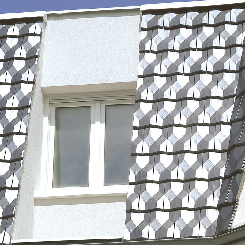 Habillez votre façade avec la Tuile DIAMANT Huguenot en Bardage