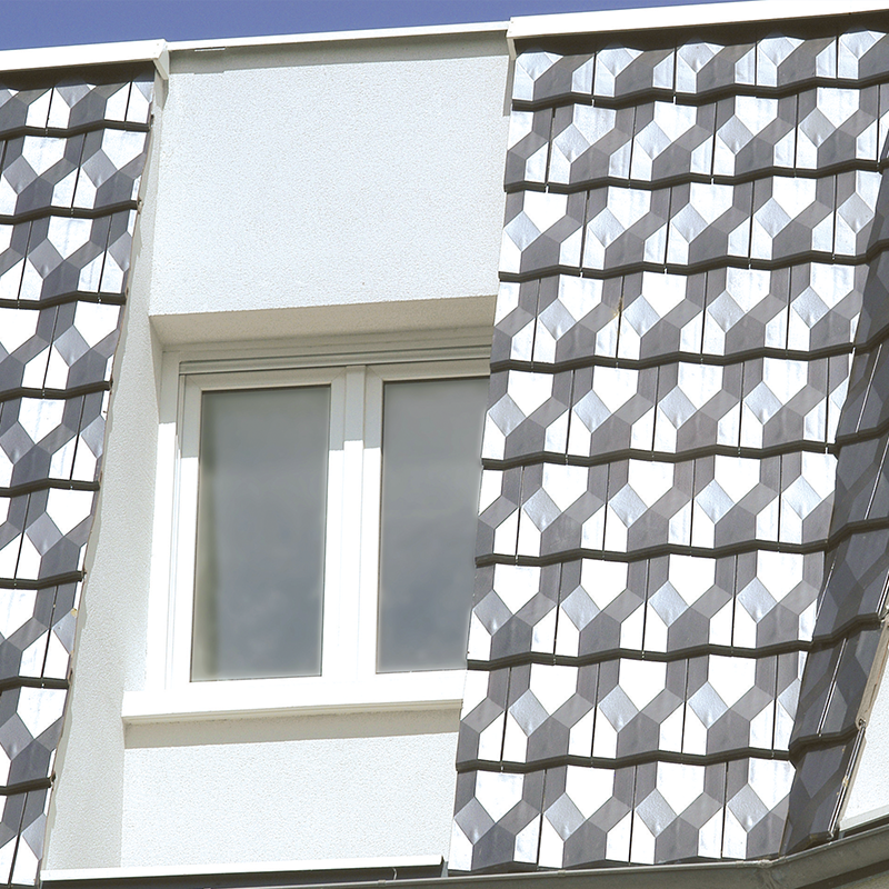 Habillez votre façade avec la Tuile DIAMANT Huguenot en Bardage – Edilians